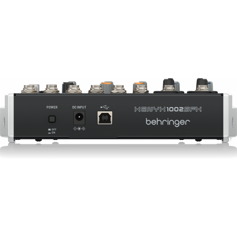 Behringer Xenyx 1002SFX 10-Channel Mixer with USB Streaming Interface and Klark Teknik Effects — view 3