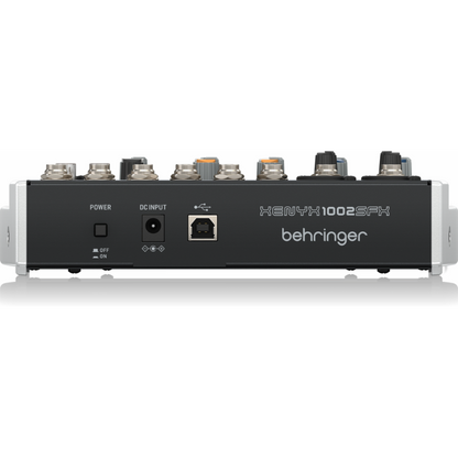 Behringer Xenyx 1002SFX 10-Channel Mixer with USB Streaming Interface and Klark Teknik Effects — view 3