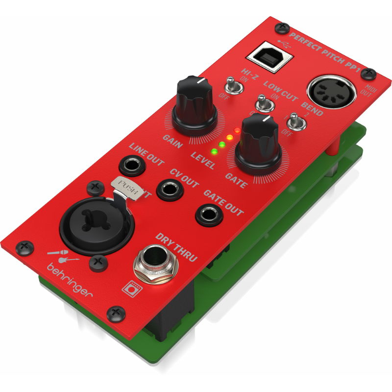 Behringer Perfect Pitch PP1 Eurorack Converter Module - Guitar and Audio to MIDI, USB, CV — view 3