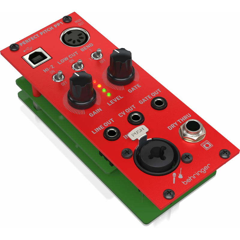 Behringer Perfect Pitch PP1 Eurorack Converter Module - Guitar and Audio to MIDI, USB, CV — view 2