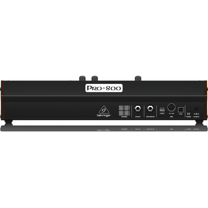 Behringer Pro800 Analog 8-Voice Polyphonic Synthesizer with 2 VCOs, VCF, Arpeggiator, Sequencer, 200 Program Memories, Eurorack Format — view 3