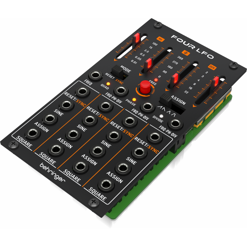 Behringer Four LFO Eurorack Module - Quad LFO with Assignable Waveforms — view 2