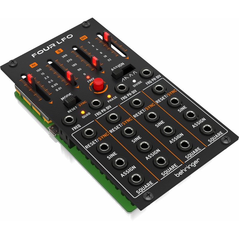 Behringer Four LFO Eurorack Module - Quad LFO with Assignable Waveforms — view 3