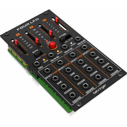Behringer Four LFO Eurorack Module - Quad LFO with Assignable Waveforms — view 3