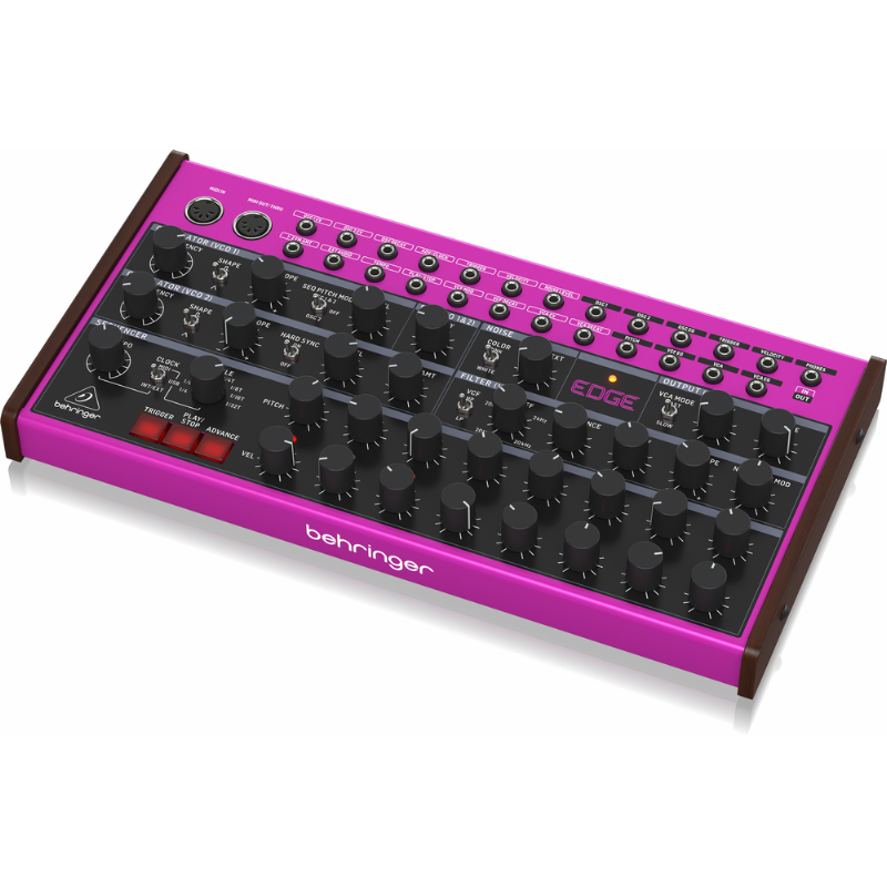 Behringer Edge Analog Percussion Synthesizer with 2 Oscillators and Dual 8-Step Sequencer — view 2