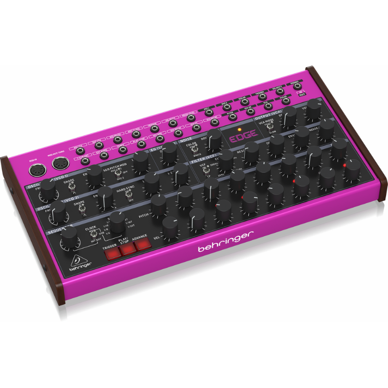 Behringer Edge Analog Percussion Synthesizer with 2 Oscillators and Dual 8-Step Sequencer — view 4