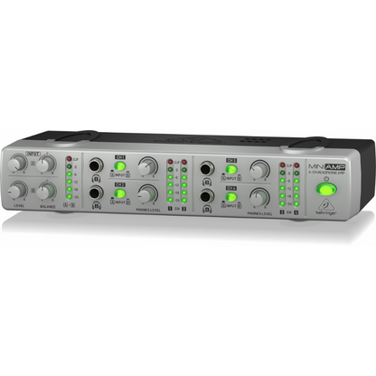 BEHRINGER AMP800 V2 Ultra-Compact 4-Channel Stereo Headphone Amplifier — view 4