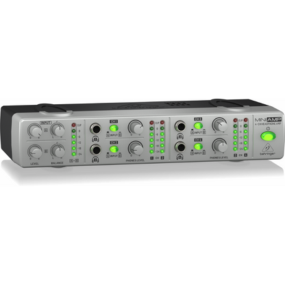 BEHRINGER AMP800 V2 Ultra-Compact 4-Channel Stereo Headphone Amplifier — view 2