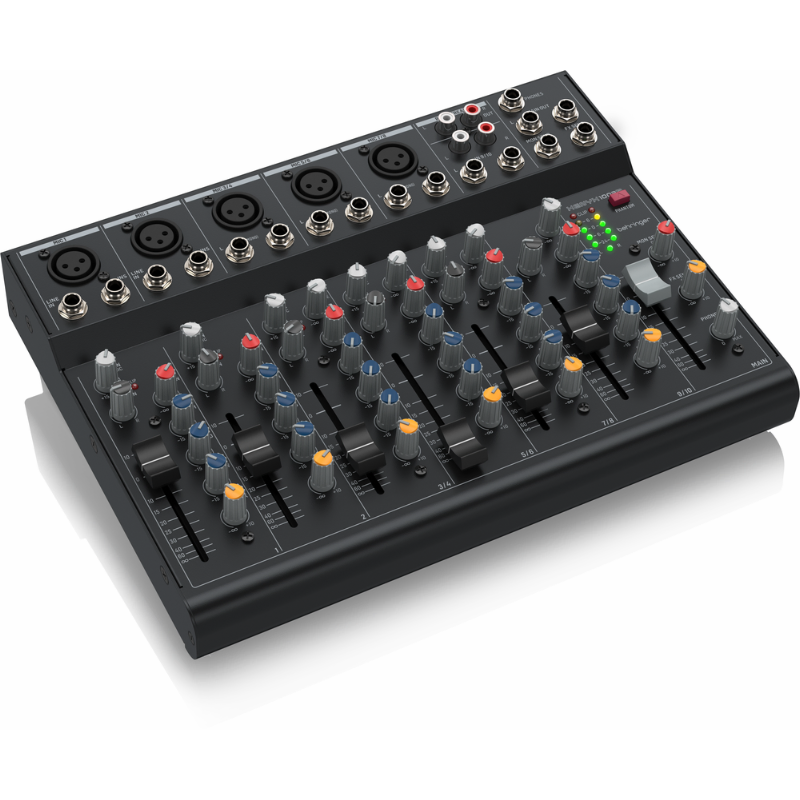 Behringer Xenyx 1003B 10-Channel Analog Mixer with 5 Mic Preamps and Battery Operation — view 3