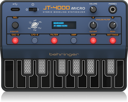 Behringer Jt-4000 Micro 4 Voice Hybrid Synth