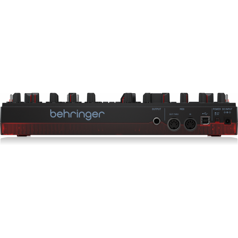 Behringer TD-3-MO-BK Analog Bass Synth with VCO, MIDI-Controllable VCF and Sub-Harmonics Oscillator — view 3