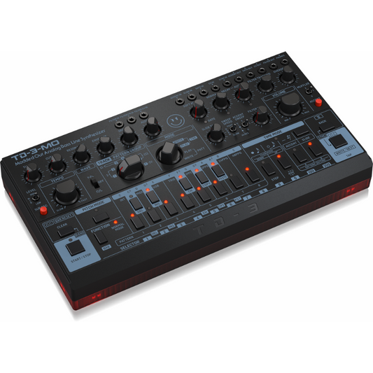 Behringer TD-3-MO-BK Analog Bass Synth with VCO, MIDI-Controllable VCF and Sub-Harmonics Oscillator