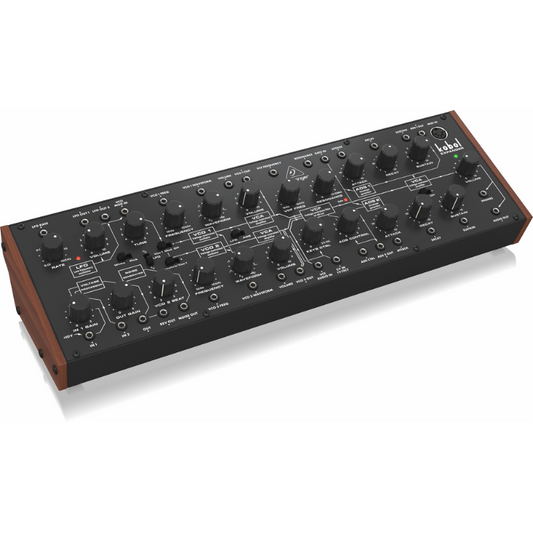 Behringer Kobol Expander Analogue Semi-Modular Synthesizer with 2 VCOs and Unique VCF in Eurorack Format