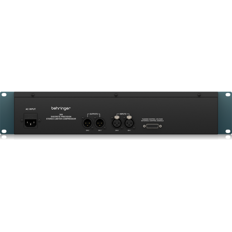 Behringer 369 2-Channel Precision Stereo Compressor and Limiter with Midas Transformers — view 2