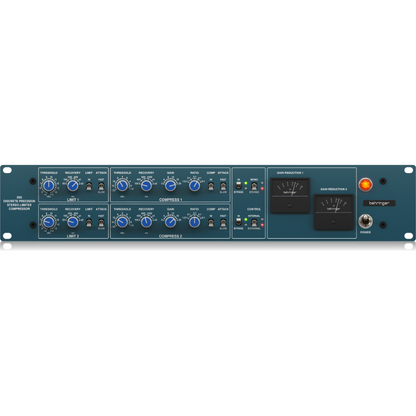 Behringer 369 2-Channel Precision Stereo Compressor and Limiter with Midas Transformers — view 5