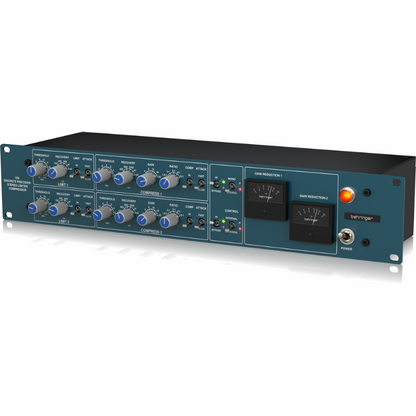 Behringer 369 2-Channel Precision Stereo Compressor and Limiter with Midas Transformers — view 4