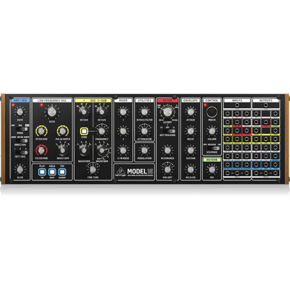 Behringer Model 15 Analog Semi-Modular Synthesizer with Dual VCOs, VCF, Sequencer and Arpeggiator in Eurorack Format — view 2