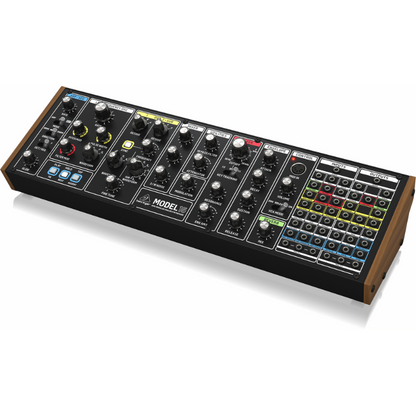Behringer Model 15 Analog Semi-Modular Synthesizer with Dual VCOs, VCF, Sequencer and Arpeggiator in Eurorack Format — view 5