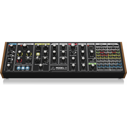 Behringer Model 15 Analog Semi-Modular Synthesizer with Dual VCOs, VCF, Sequencer and Arpeggiator in Eurorack Format — view 3