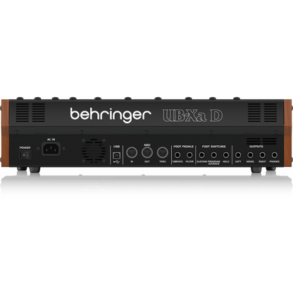 Behringer UBXA-D Analog Polyphonic Synthesizer 16-Voice Multi-Timbral Desktop with 8 Vintage Modes and Dual VCFs — view 3