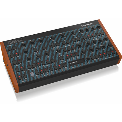 Behringer UBXA-D Analog Polyphonic Synthesizer 16-Voice Multi-Timbral Desktop with 8 Vintage Modes and Dual VCFs — view 4