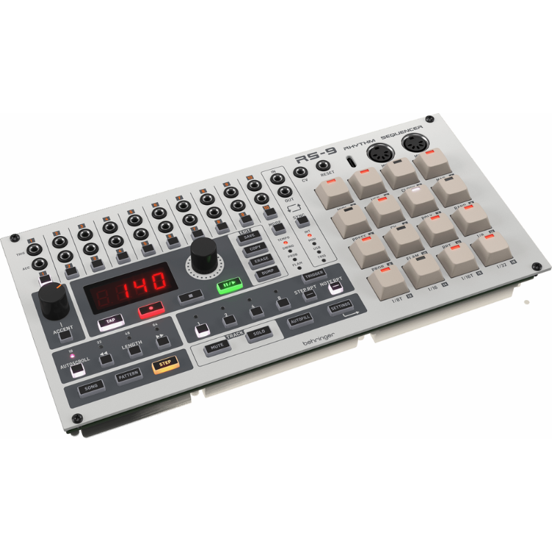 Behringer Rhythm Sequencer Module for Eurorack - 64-Step Sequencer with 10 Drum Channels