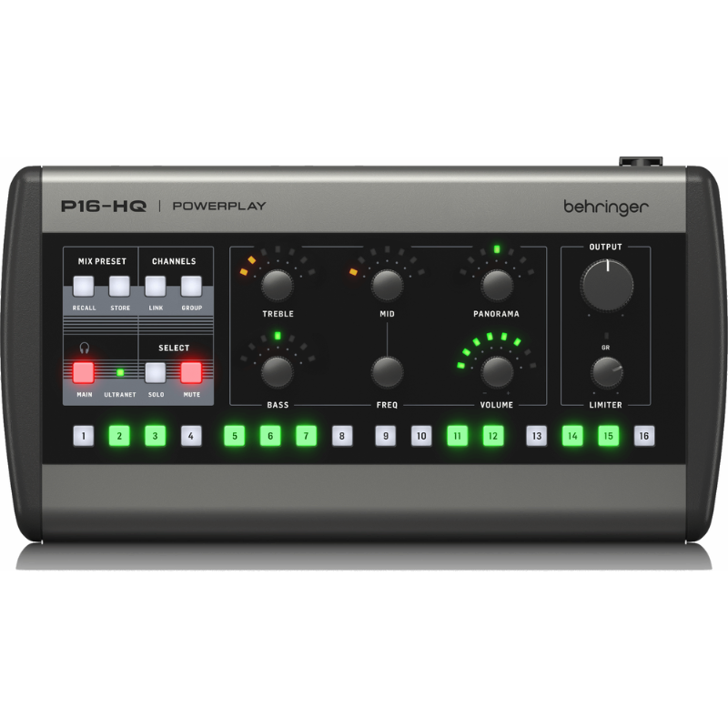 Behringer Powerplay 16 P16-HQ 16-Channel Digital Stereo Personal Monitor Mixer — view 4