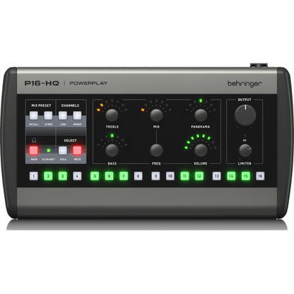 Behringer Powerplay 16 P16-HQ 16-Channel Digital Stereo Personal Monitor Mixer — view 4