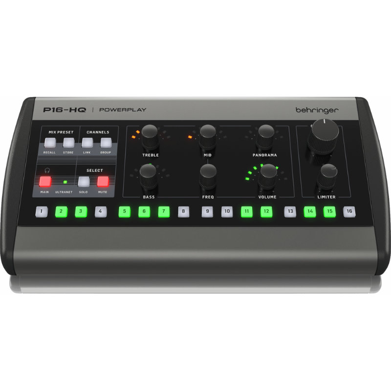 Behringer Powerplay 16 P16-HQ 16-Channel Digital Stereo Personal Monitor Mixer — view 3