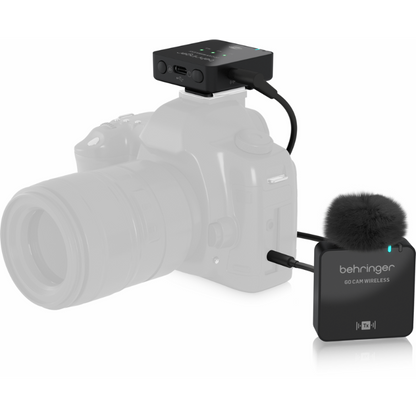 Behringer Go Cam Wireless Digital Clip-On Microphone System for Content Creators — view 3