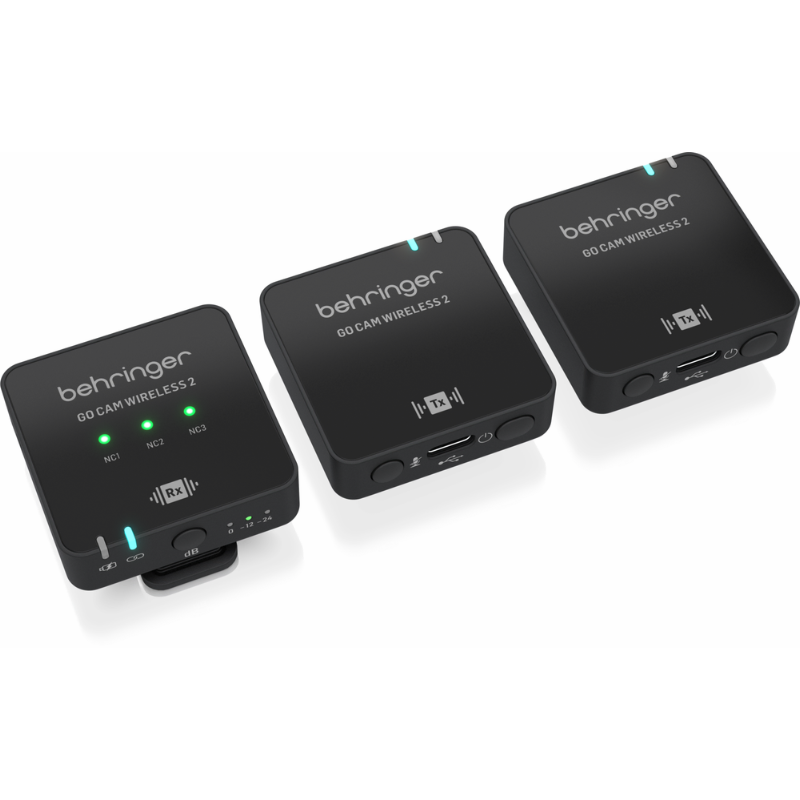 Behringer Go Cam Wireless II Dual Clip-On Microphone System