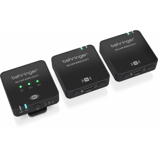 Behringer Go Cam Wireless II Dual Clip-On Microphone System