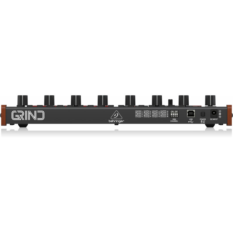 Behringer Grind Hybrid Semi-Modular Synthesizer with 24 Sound Engines, Analog Filter, 32-Step Sequencer, 16-Voice Poly Chain — view 2