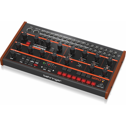Behringer Grind Hybrid Semi-Modular Synthesizer with 24 Sound Engines, Analog Filter, 32-Step Sequencer, 16-Voice Poly Chain — view 5