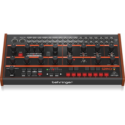Behringer Grind Hybrid Semi-Modular Synthesizer with 24 Sound Engines, Analog Filter, 32-Step Sequencer, 16-Voice Poly Chain — view 3