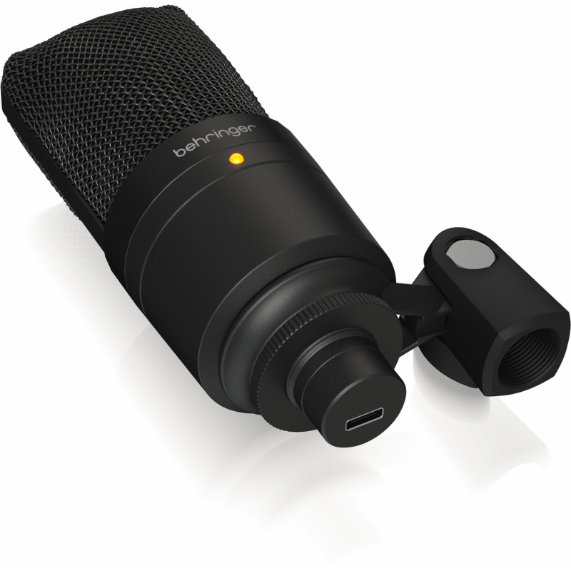 Behringer D3 USB Microphone Podcast Bundle with Boom Arm and Pop Filter — view 3
