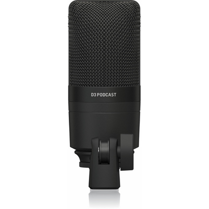 Behringer D3 USB Microphone Podcast Bundle with Boom Arm and Pop Filter — view 4