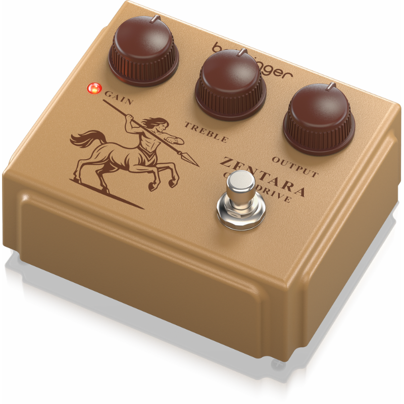 Behringer Zentara Overdrive Transparent Boost Pedal with Dynamic Range and Germanium Diodes — view 3