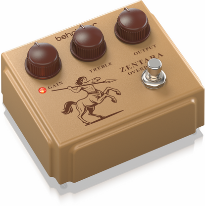 Behringer Zentara Overdrive Transparent Boost Pedal with Dynamic Range and Germanium Diodes