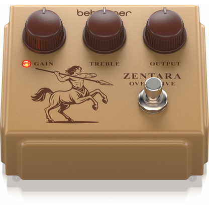 Behringer Zentara Overdrive Transparent Boost Pedal with Dynamic Range and Germanium Diodes — view 5