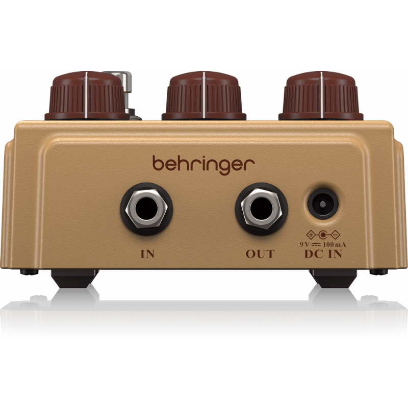 Behringer Zentara Overdrive Transparent Boost Pedal with Dynamic Range and Germanium Diodes — view 2