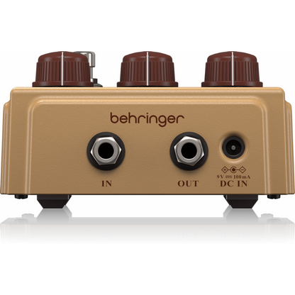 Behringer Zentara Overdrive Transparent Boost Pedal with Dynamic Range and Germanium Diodes — view 2