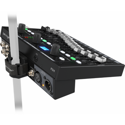 Behringer P24 StageConnect Personal Monitor Mixer with 13 Stereo Channels and 60-mm Faders — view 3