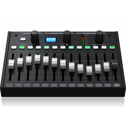 Behringer P24 StageConnect Personal Monitor Mixer with 13 Stereo Channels and 60-mm Faders — view 5