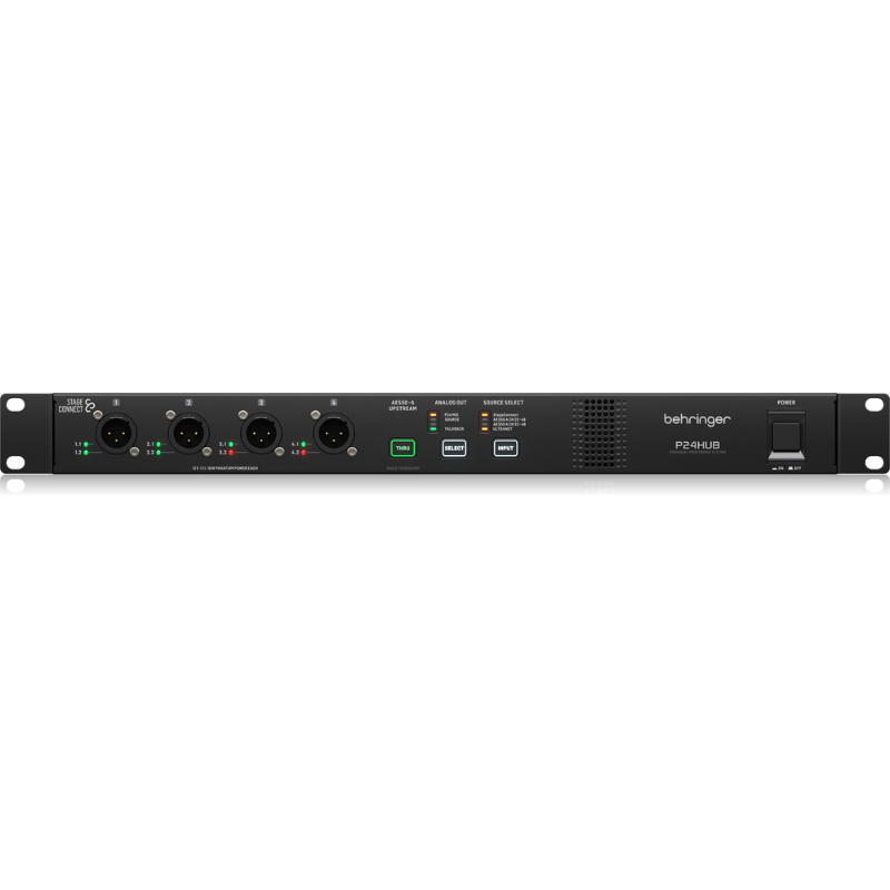 Behringer P24 Hub StageConnect with Bus Powering for Personal Monitor Mixers — view 3