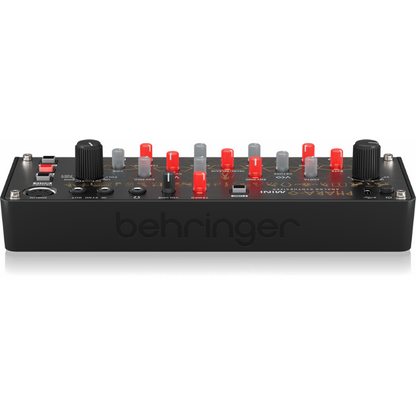 Behringer Phara-O Mini Analog Polyphonic Synthesizer with 3 VCOs, Classic VCF, Ring Modulator, 16-Step Sequencer, Delay — view 2