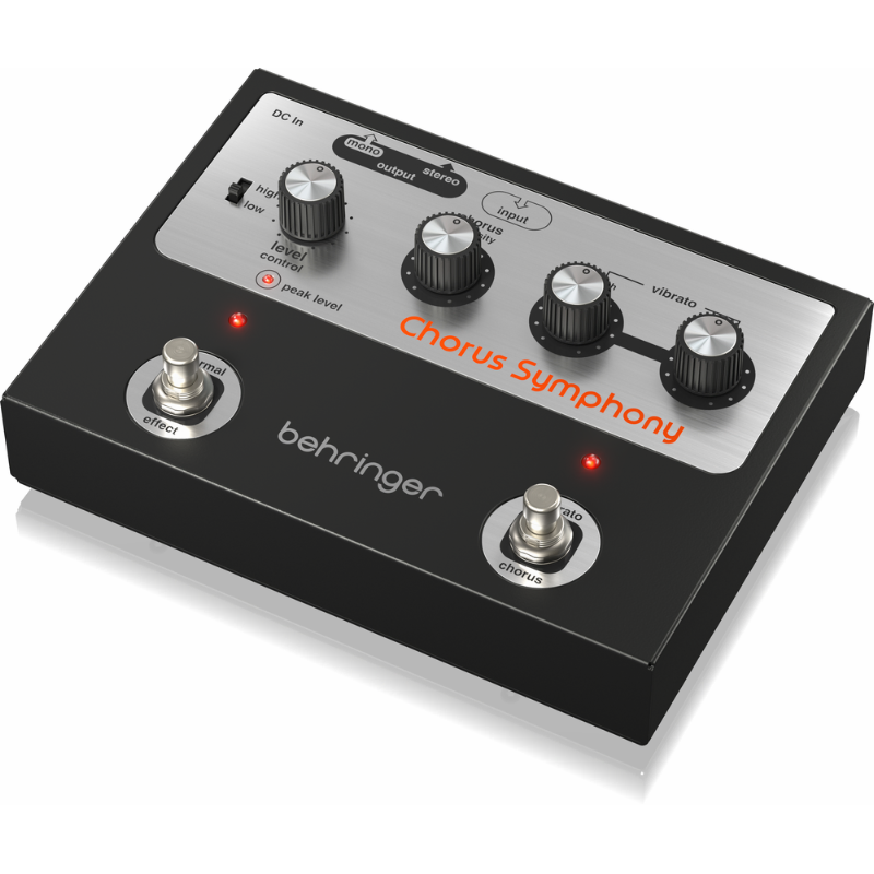 Behringer Chorus Symphony Vintage Modulation Pedal with BBD Chorus and Vibrato Modes — view 3