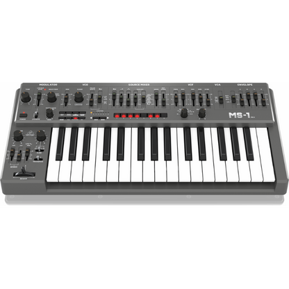 Behringer MS-1 MK II-GY Analog Synthesizer with 32 Keys, 3340 VCO, VCF, 32-Step Sequencer, and Arpeggiator — view 3