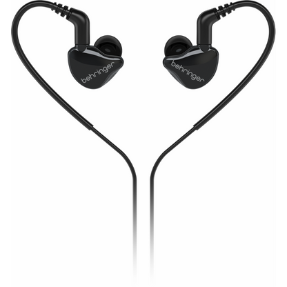 Behringer MO240-CK Pro In-Ear Studio Monitoring Earphones Black — view 2