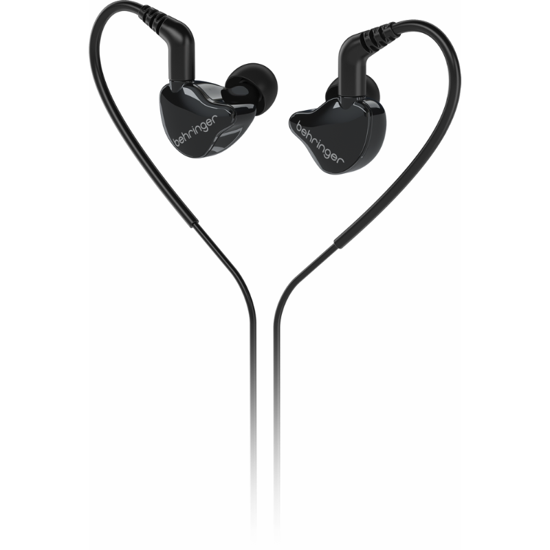 Behringer MO240-CK Pro In-Ear Studio Monitoring Earphones Black — view 4